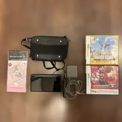 DS Lite本体セット ソフト2本付 充電器 ケース付