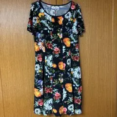 Super Beauty 花柄レース切替ワンピース 44 - メルカリ