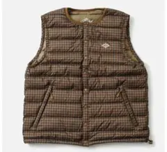 DANTON ベージュ キルティングダウンベスト Danton 「DANTON」 ダウンベスト 36 ベージュ レディース : ZOZOTOWN