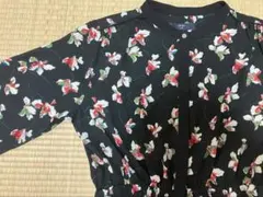 SHIPS 花柄 長袖ワンピース