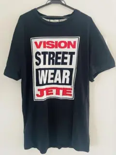 VISION STREET WEAR ロゴ Tシャツ ブラック