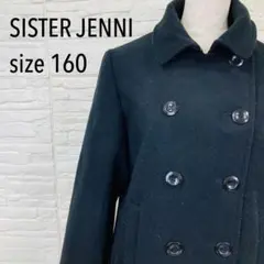 SISTER JENNI シスタージェニィ 女の子160 黒　Pコート アウター