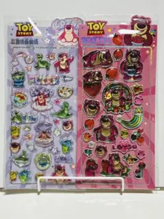 《２枚セット》トイストーリー立体シールセット
