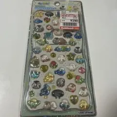 ストーンつき ジュエルプチドロップ ふわふわとりのなかまたち