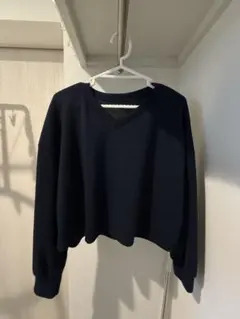 Dazy ネイビー Vネックトップス Lサイズ