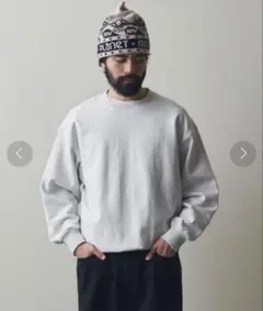 Steven Alan ウラケ セットインスリーブ クルーネック スウェットのサムネイル