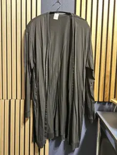 N.HOOLYWOOD ロングカーディガン 38 ブラック エヌハリ