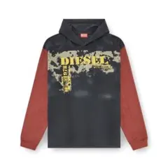 タグ付き新品DIESEL S-Boxt-Sl-D ロゴパッチノースリーブパーカー ディーゼル S-Boxt-Sl-D ロゴ パッチ ノースリーブ パーカー - メルカリ