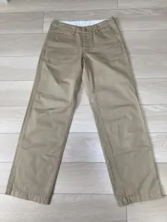 BEAMS BOY ベージュ チノパン ストレートレッグ