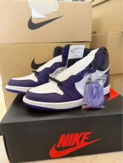 AIR JORDAN 1 RETRO HIGH OG コートパープル