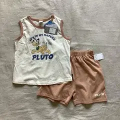 新品【Disney】【Pluto】タンクトップ 上下セットアップ 130