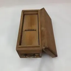 木製 鰹節削り器 かつ箱 引き出し付き 昭和レトロ 古道具 261008-2T