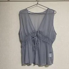 HONEYSUCKLE ROSE シアーリボンベストのサムネイル