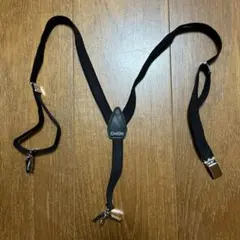 BEBE 男子　サスペンダー　黒　スーツ用