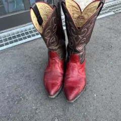 70s GOLDEN GOOSE ウエスタンブーツ usa レザー ヒッピー - メルカリ