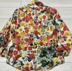 ポール・スミス 花柄 長袖シャツ　メンズL ⭐︎今のサイズならM、ウィメンXL