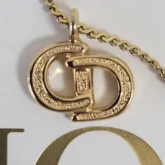 Christian Dior クリスチャン ディオール☆CDロゴ ネックレス