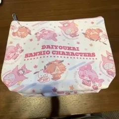 大妖怪　× サンリオ　エニマイくじ　C賞　ポーチ