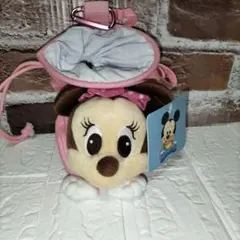ディズニー　ミニーペットボトル　巾着袋　ポーチ