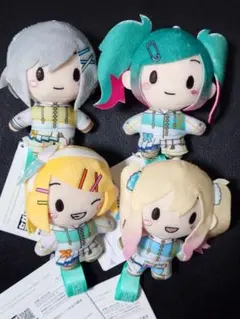 プロセカ　ふわぷちマスコット　レオニ　Unnamed Harmony　4種セット