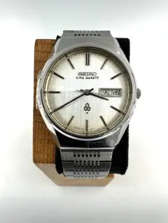 SEIKO キングクォーツ 5856-7010 デイデイト 稼働品 電池交換済み