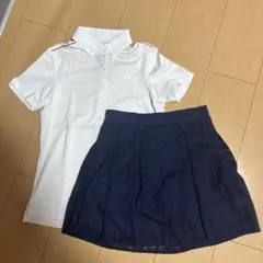 adidas ポロシャツとスカートセット