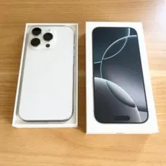 iPhone16 ProMax ホワイトチタン 512GB 箱あり美品 - メルカリ