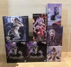 オーバーロード　プライズフィギュア　7点セット