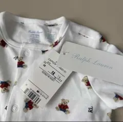 Ralph Lauren テディベア柄ロンパース 9M