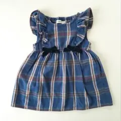 SLAP SLIP チェック柄ワンピース 100