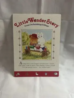 リトルワンダーストーリー　サンリオ　レトロ　便箋　ノートパッド