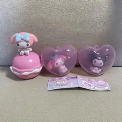サンリオ　マイメロディ　クロミ　マカロンケース　ハートカプセルコレクション