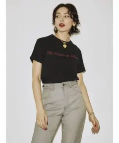 【匿名発送】jouetie ラインストーンTシャツのサムネイル
