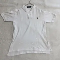 HERG1 エルグワン 鹿の子 フレームカラー ポロシャツ 6 XL ネイビー