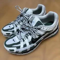 Nike P-6000 ホワイト/グリーン スニーカー