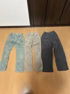 GLOBAL WORK ボトムス 3色セット 140サイズ