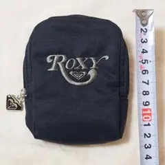 ROXY ブラック ポーチ 小物入れギリギリ送料込み値下げ価格