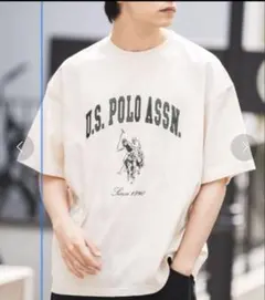 U.S. POLO ASSN. 半袖Tシャツ ベージュのサムネイル