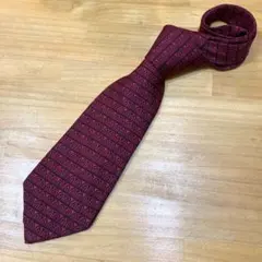 HERMES ネクタイ〈赤〉