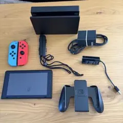 【ジャンク】Switch本体セット 電源不可・初期化未・有線アダプタ付