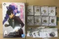 ジョジョ一番くじ 東方仗助＋ダブりステッカー ピンズ