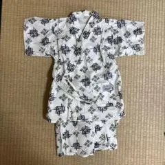 Ocean & Ground 幾何学模様 甚平 110cm