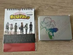 僕のヒーローアカデミア 定期購読者限定 缶入りホロカード 日めくりカレンダー