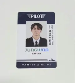 ENHYPEN WORLD ジョンウォン　パイロット　SPカード