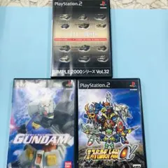 PS2 THE戦車 機動戦士ガンダム 第2次スーパーロボット大戦α