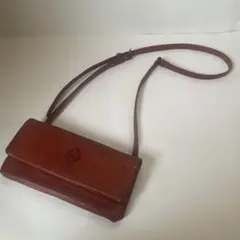 クレドラン　お財布ショルダー　レッドのサムネイル