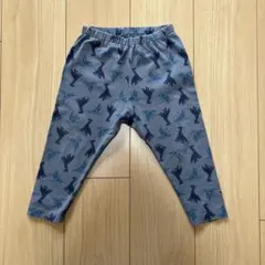 UNIQLO 恐竜柄 レギンス 90cm リラックスフィット