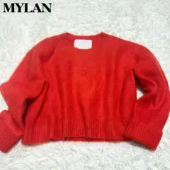2024 最新！ 極美品✨ MYLAN Wool Mohair Knit Topのサムネイル