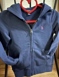 Polo Ralph Lauren ラルフローレン　ネイビー パーカー130㎝