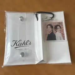 Kiehl's 寺西＆橋本 ビジュアルチャーム付きミニポーチ